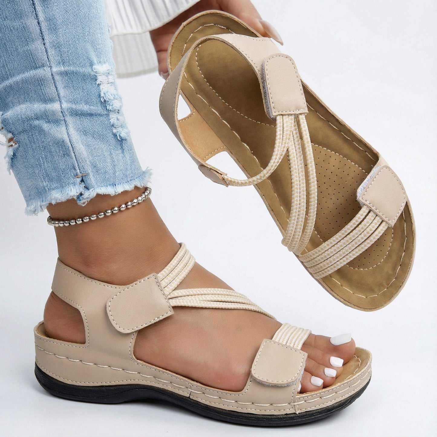 SANDALIAS ORTOPÉDICAS CÓMODAS