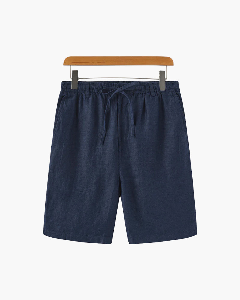 PANTALONES CORTOS DE LINO