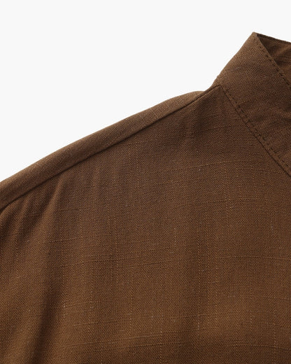 CAMISA DE HOMBRE CON CUELLO MANDARÍN