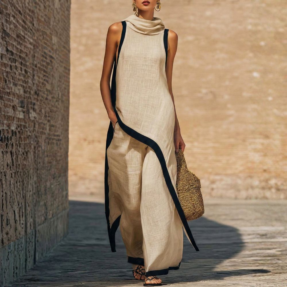 TRAJE DE LINO ELEGANTE