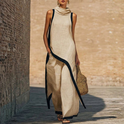 TRAJE DE LINO ELEGANTE