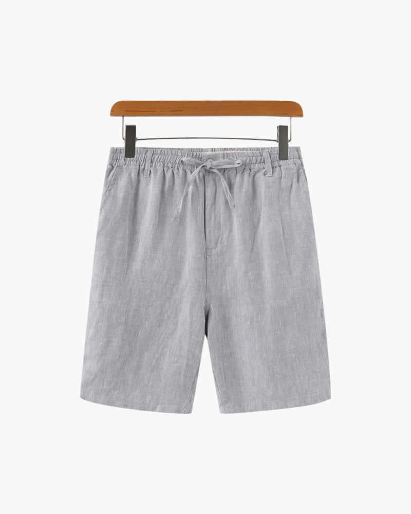 PANTALONES CORTOS DE LINO