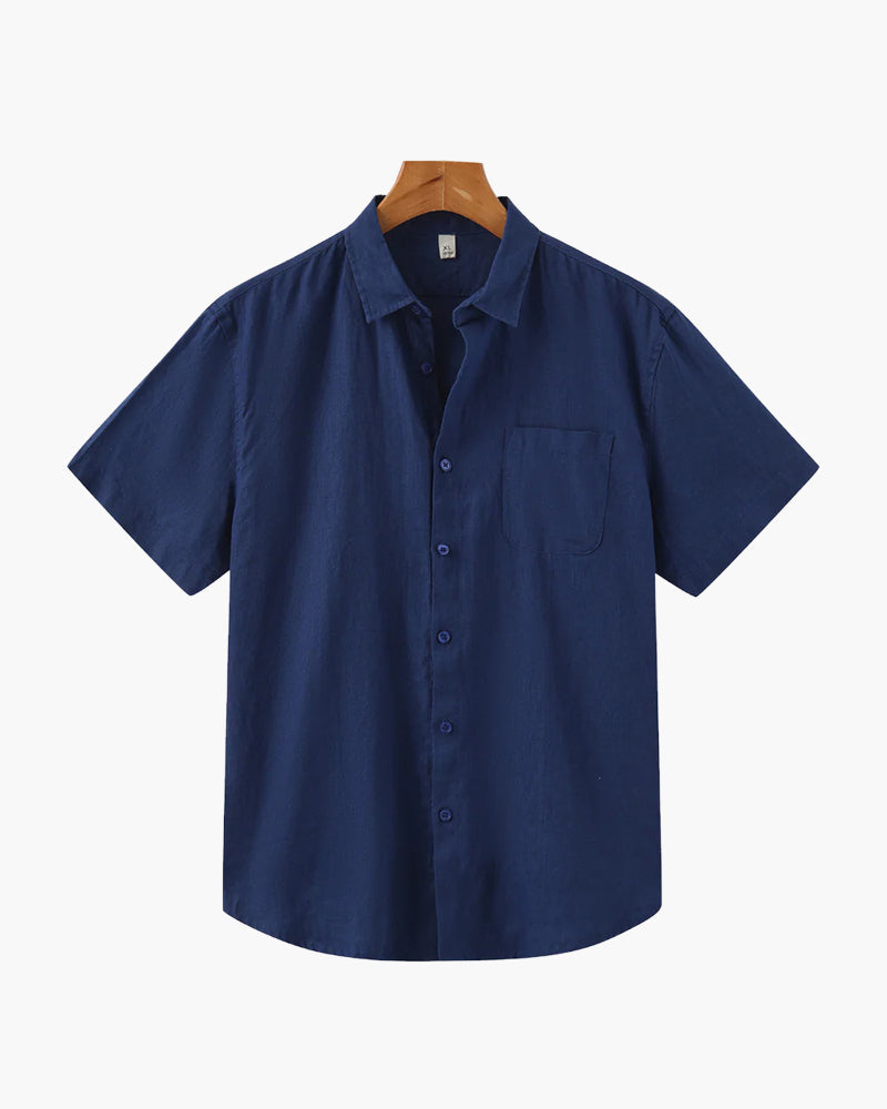 CAMISA CORTA DE LINO