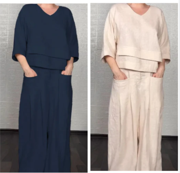 TRAJE MINIMALISTA DE DOS PIEZAS GRANDE