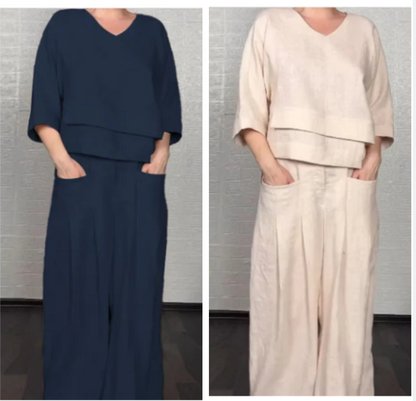 TRAJE MINIMALISTA DE DOS PIEZAS GRANDE