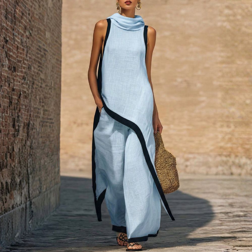 TRAJE DE LINO ELEGANTE