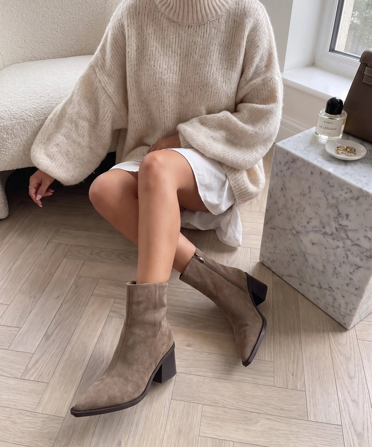 Botines Siena Taupe