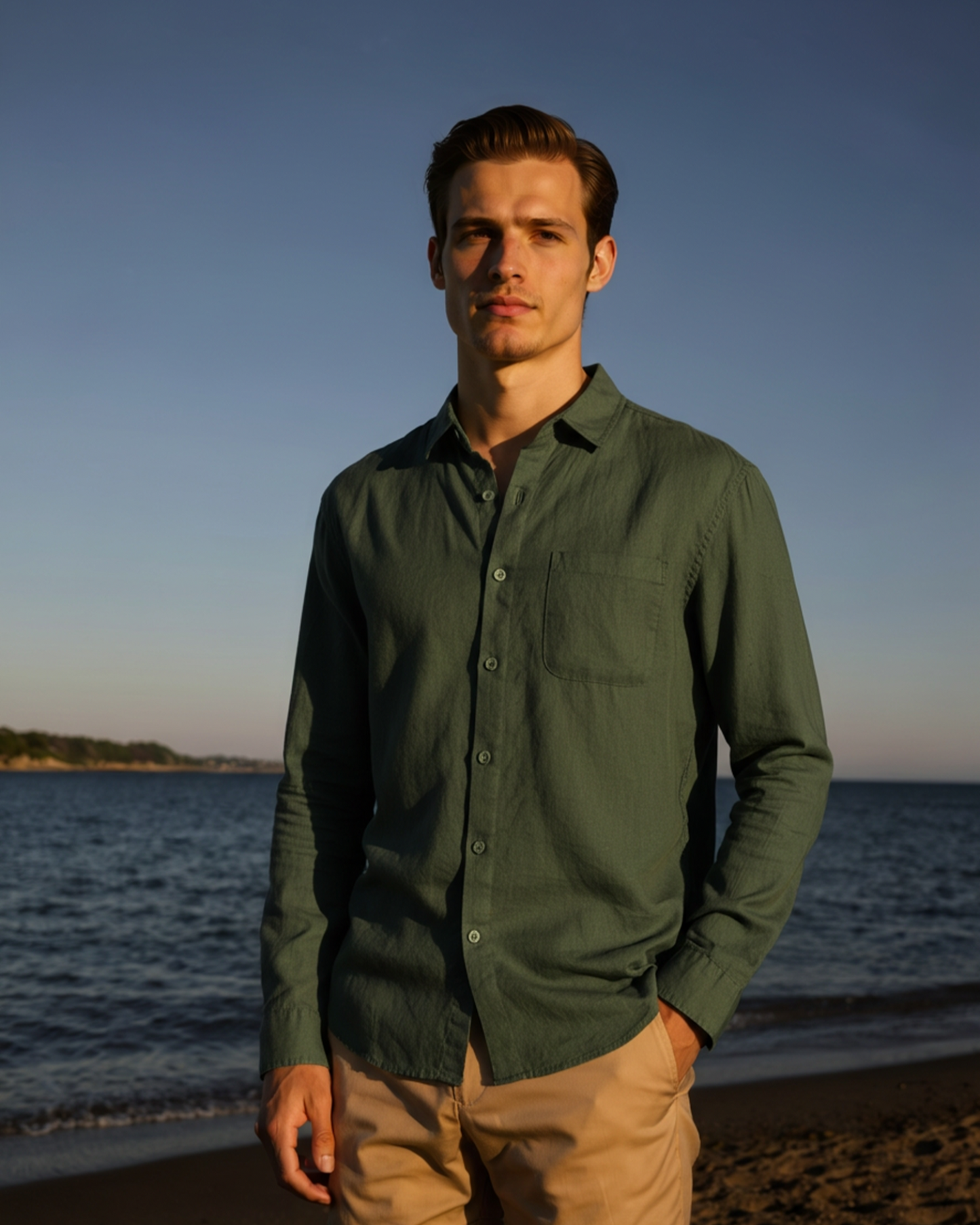 CAMISA 100% LINO