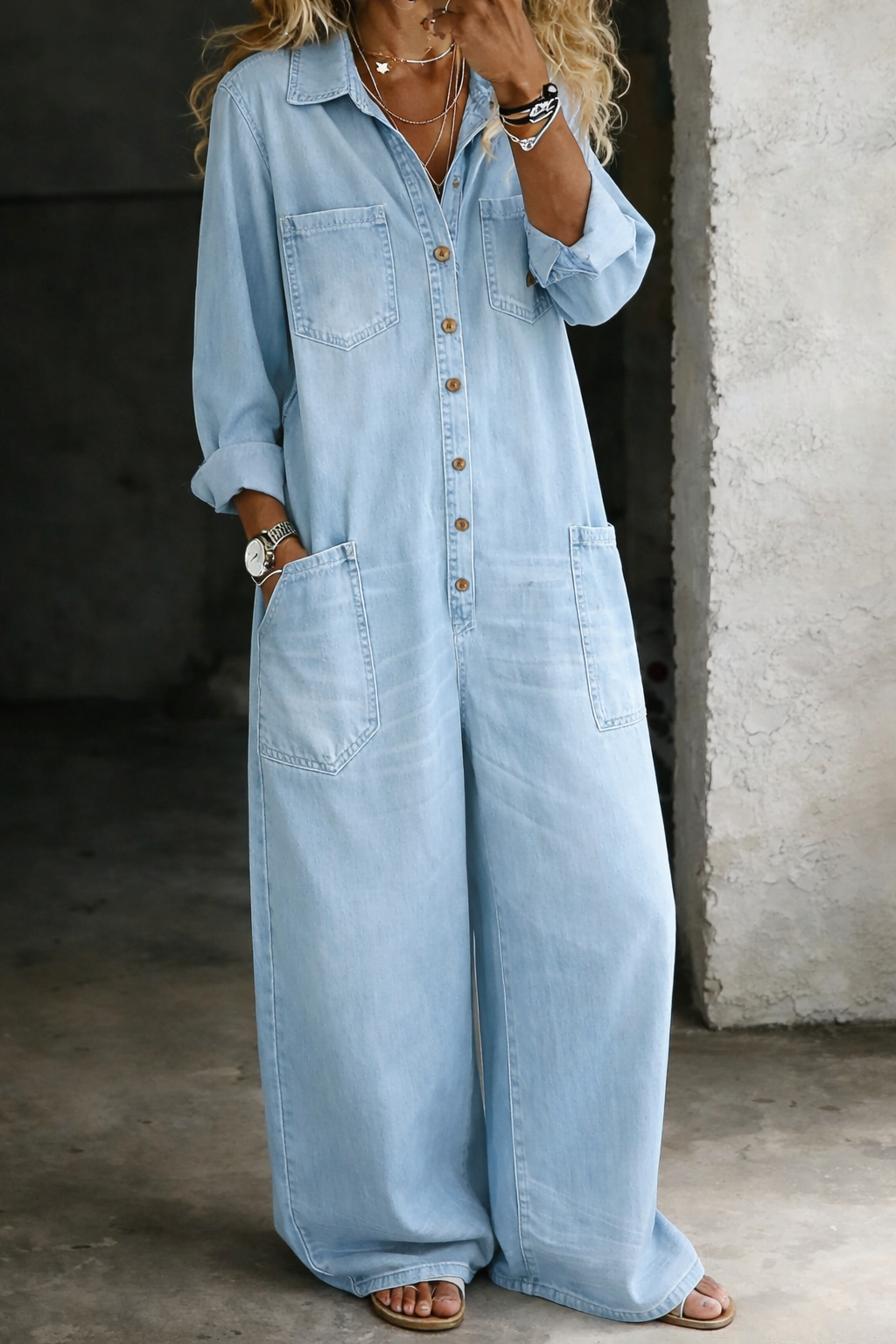 Mono Vaquero Camisero de Pernera Ancha