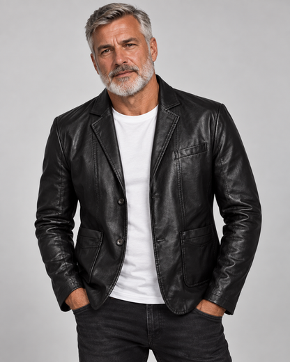 Chaqueta Martín Efecto Piel
