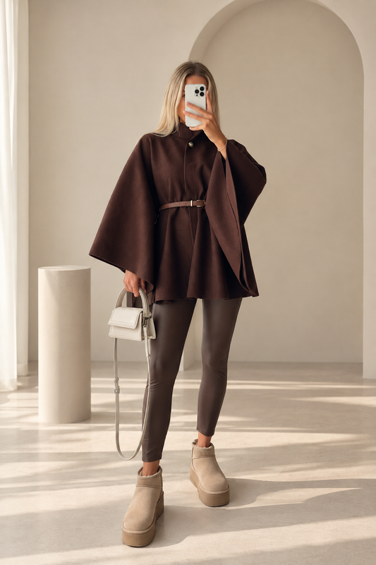 Capa Valeria Chocolate