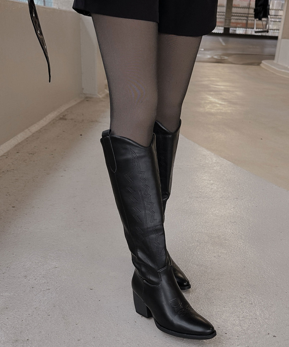 Botas Altas Évora Negras