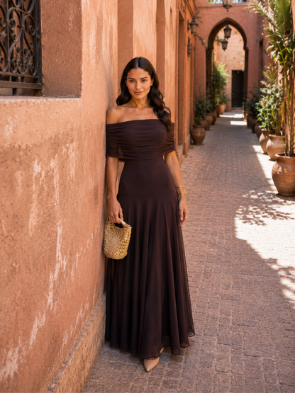 Vestido Ébano Elegante