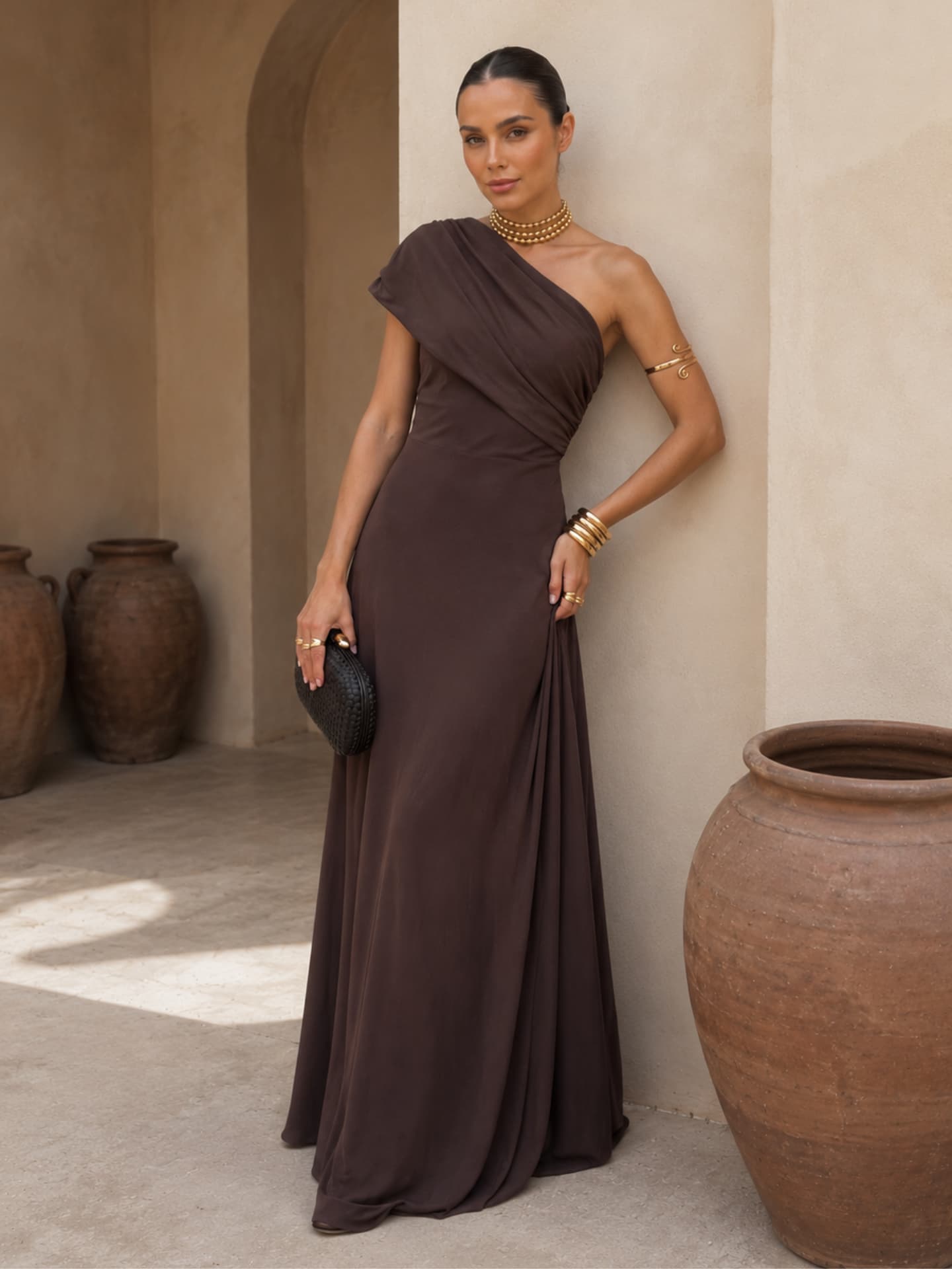 Vestido Ébano Elegante