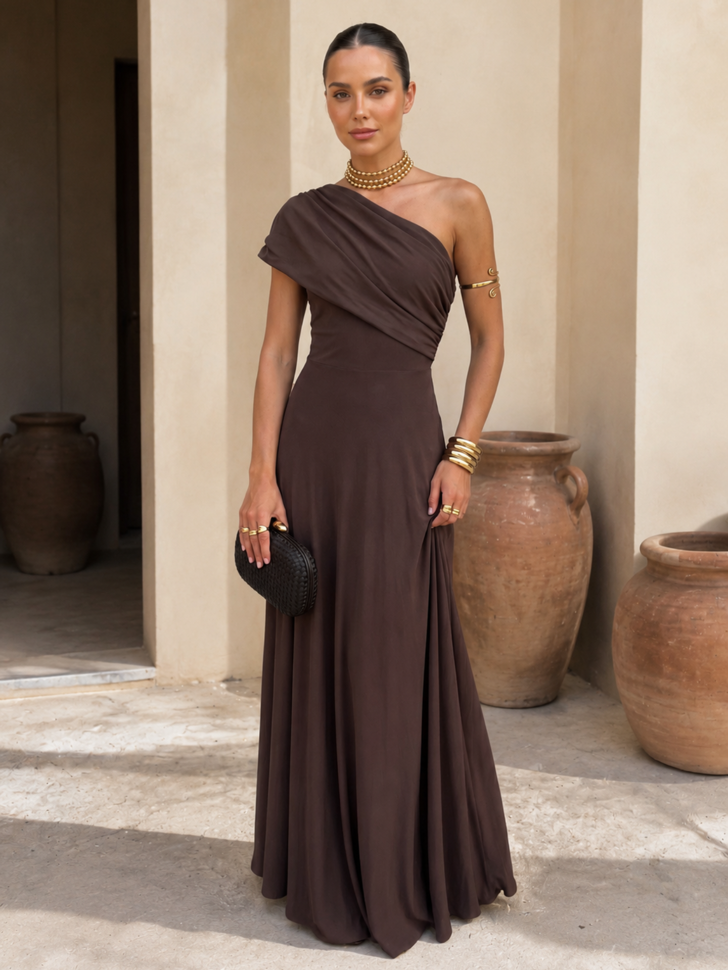Vestido Ébano Elegante