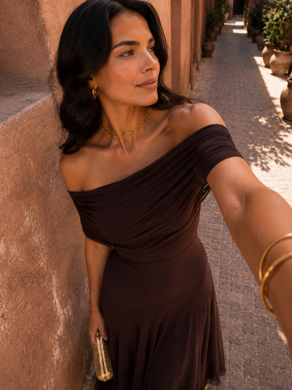 Vestido Ébano Elegante