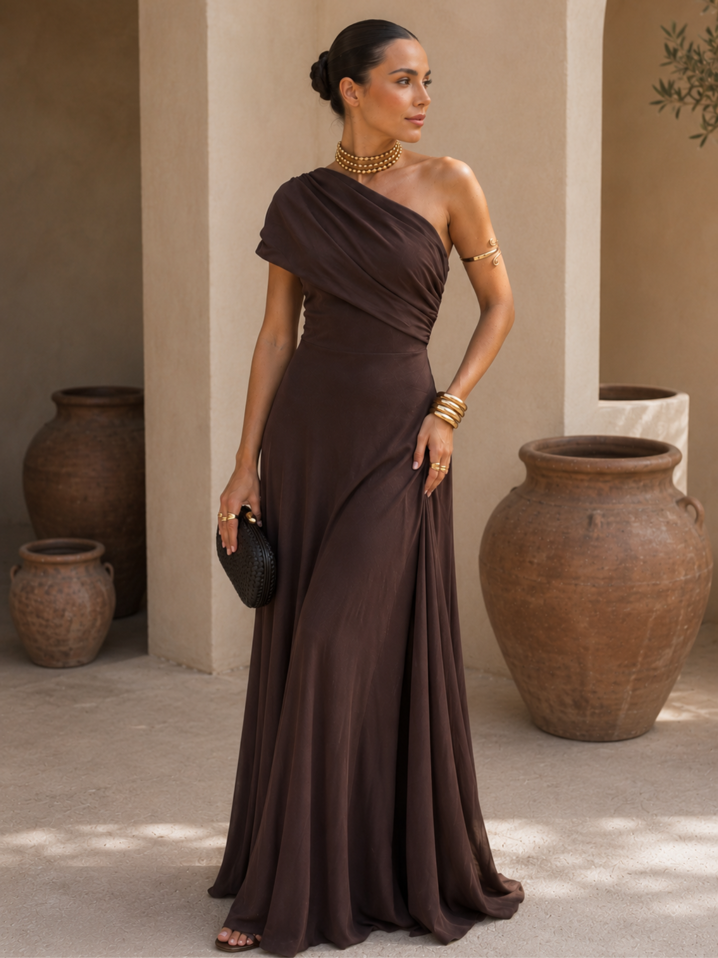 Vestido Ébano Elegante