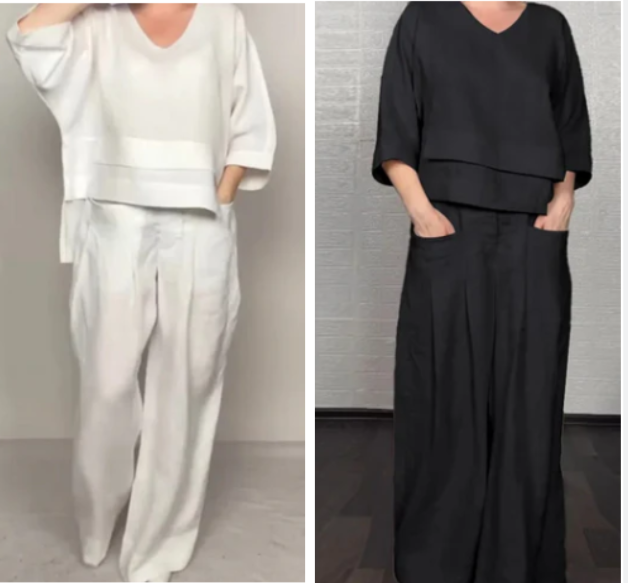 TRAJE MINIMALISTA DE DOS PIEZAS GRANDE