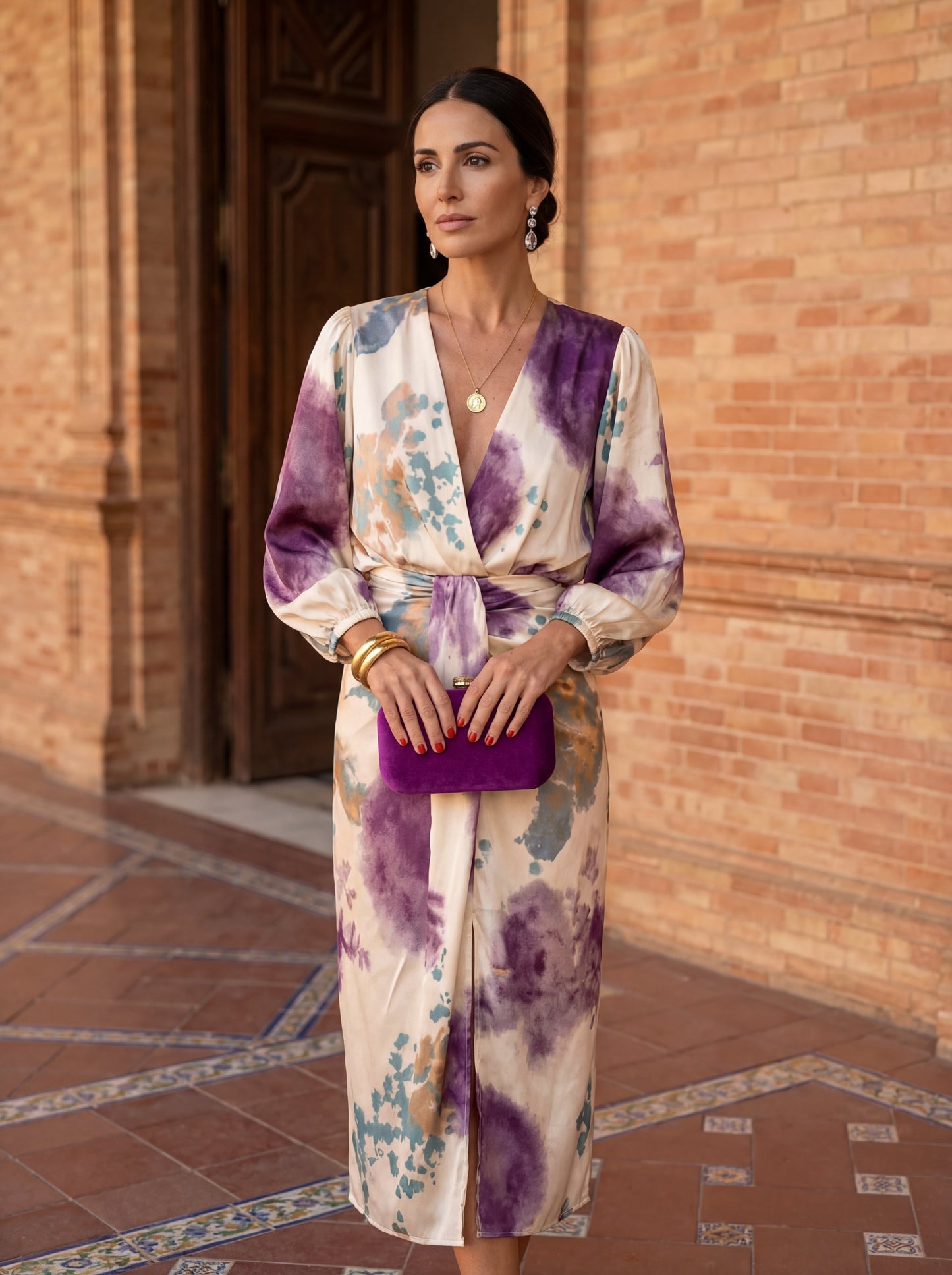 Vestido Lavanda Imperial