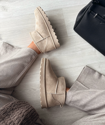 Botines Alba Beige