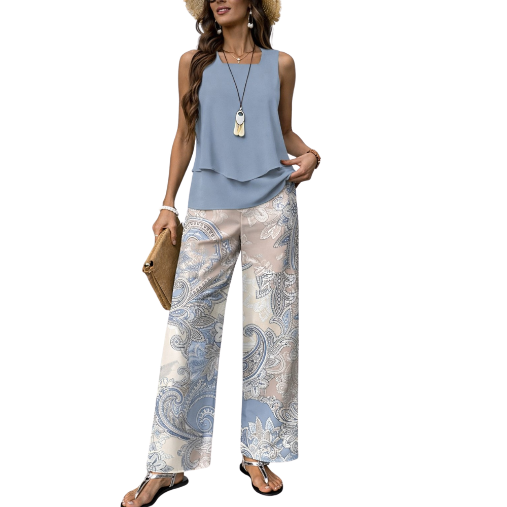 CONJUNTO COSTERA PAISLEY