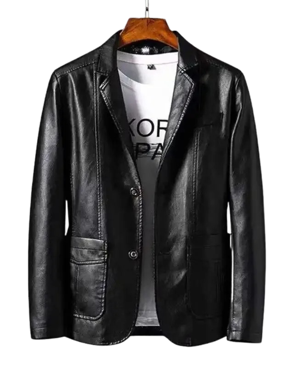 Blazer Martín Efecto Piel