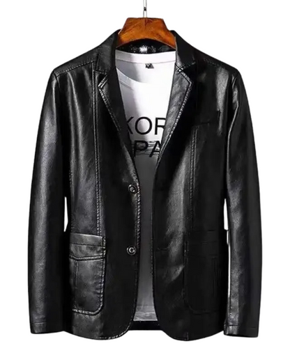 Blazer Martín Efecto Piel