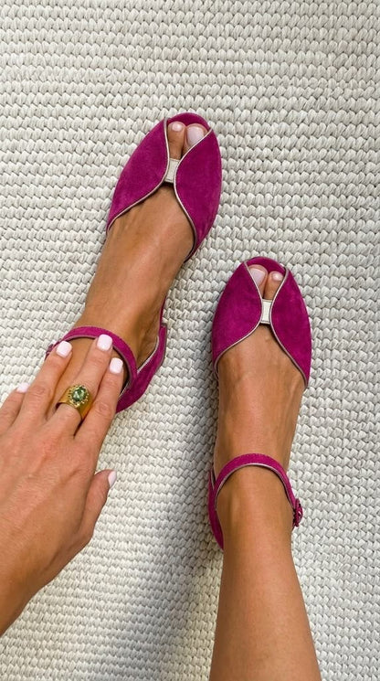 OLIVIA | ELEGANTES SANDALIAS VERDE SALVIA