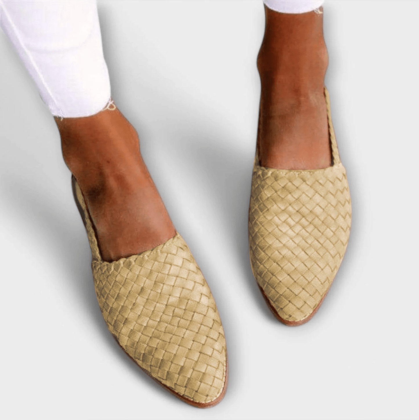 MOCASINES TRENZADOS