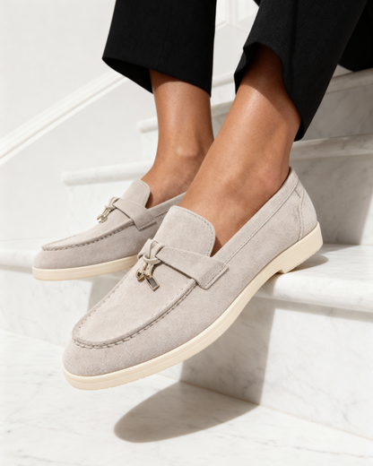 MOCASINES DE ANTE PARA MUJERES