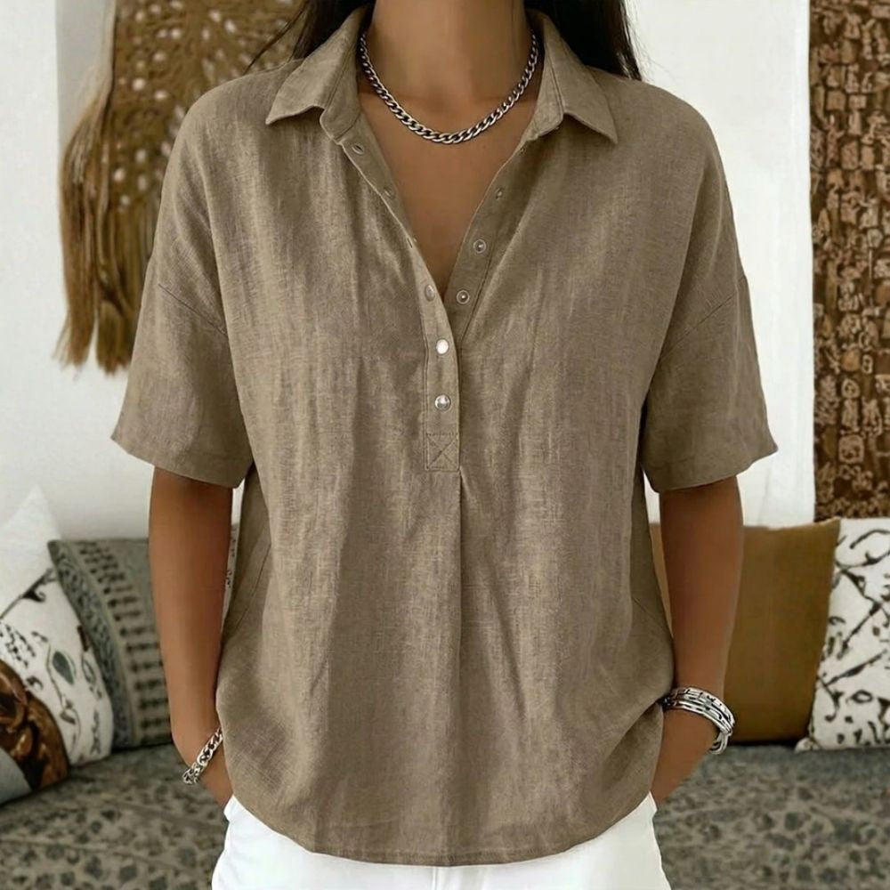 ALBA | BLUSA DE COLOR