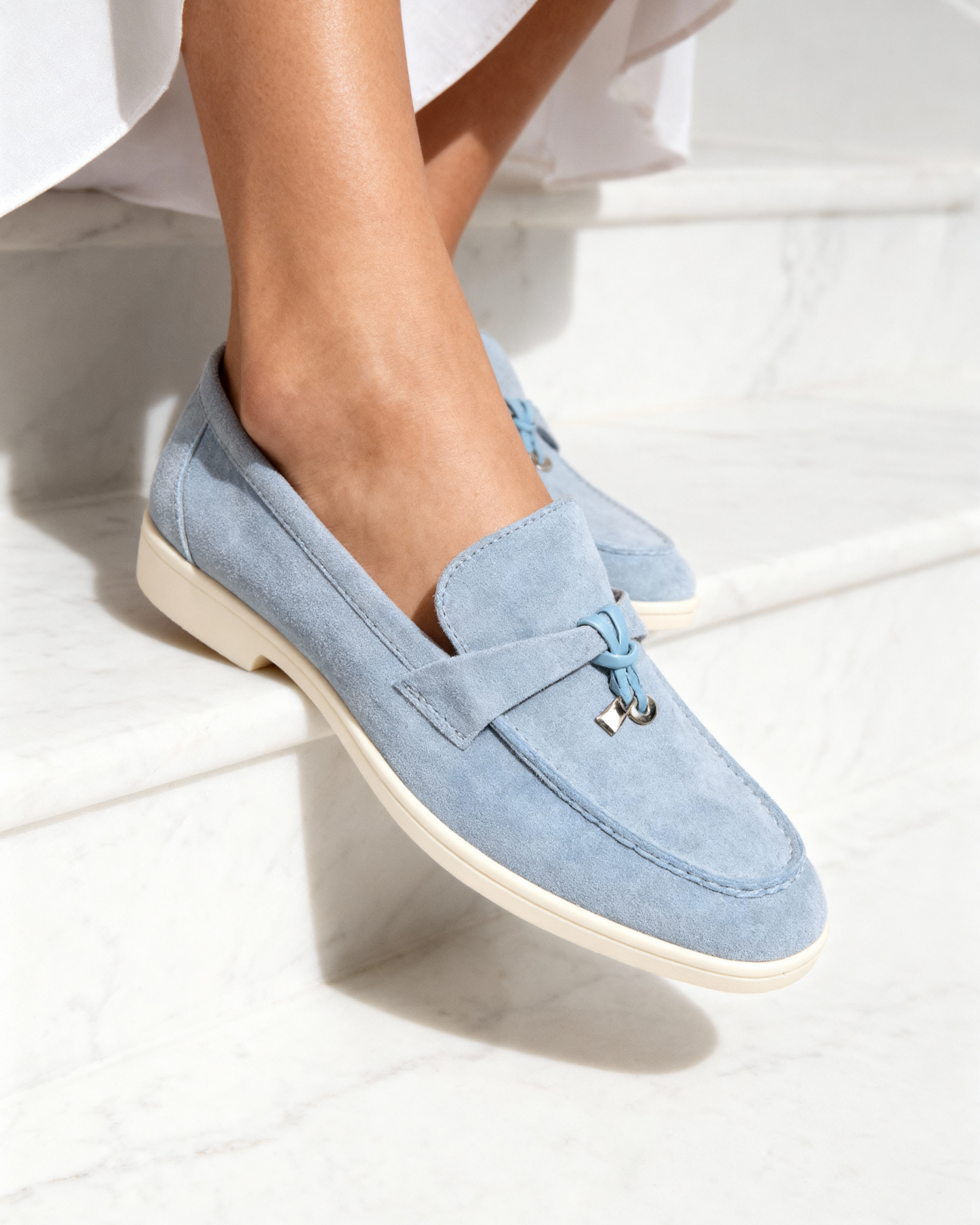 MOCASINES DE ANTE PARA MUJERES