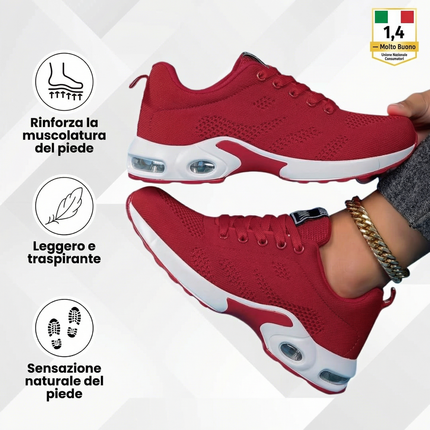 CALZADO ERGONÓMICO Y SIN DOLOR
