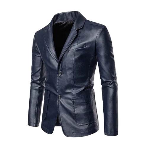 Blazer Adrián Efecto Piel