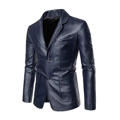 Blazer Adrián Efecto Piel