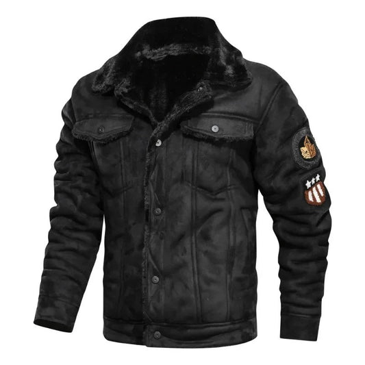 Chaqueta Hugo Negra Forrada