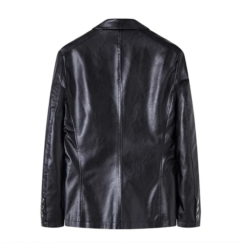 Blazer Adrián Efecto Piel