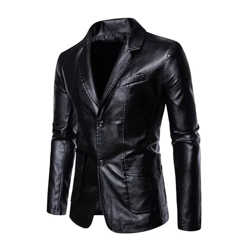 Blazer Adrián Efecto Piel