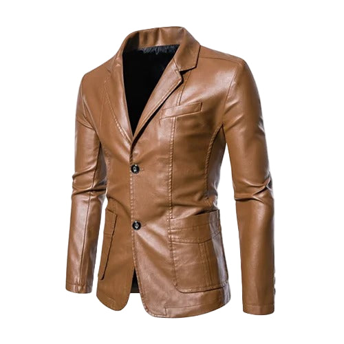 Blazer Adrián Efecto Piel