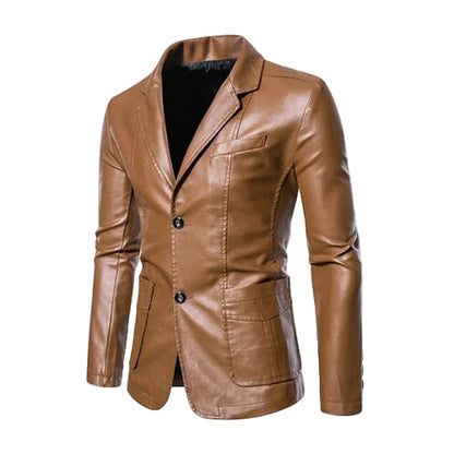 Blazer Adrián Efecto Piel