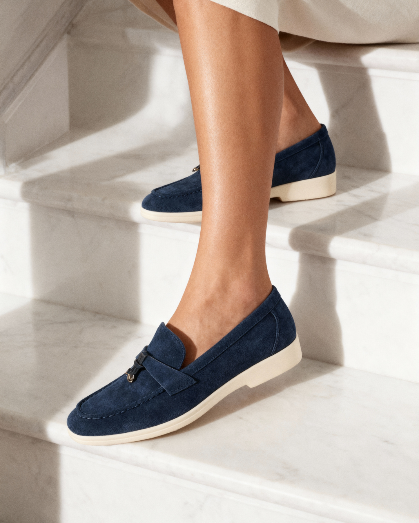MOCASINES DE ANTE PARA MUJERES