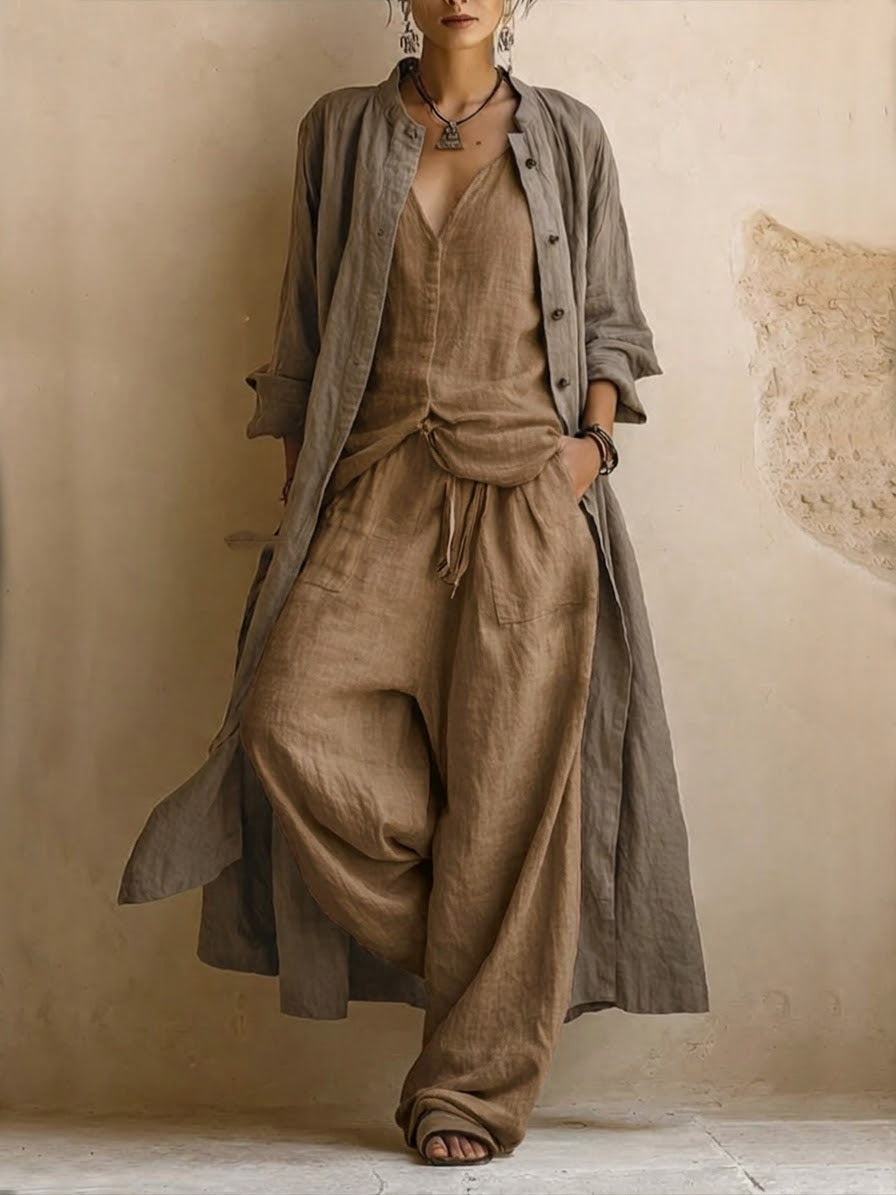 VALENTINA | TRAJE SUAVE CON ABRIGO