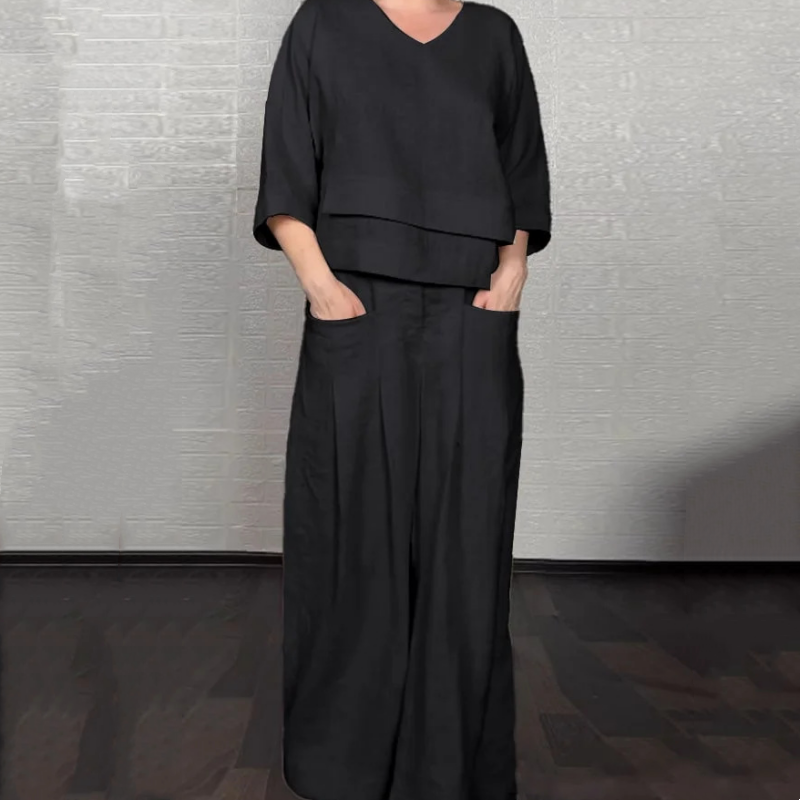 TRAJE MINIMALISTA DE DOS PIEZAS GRANDE