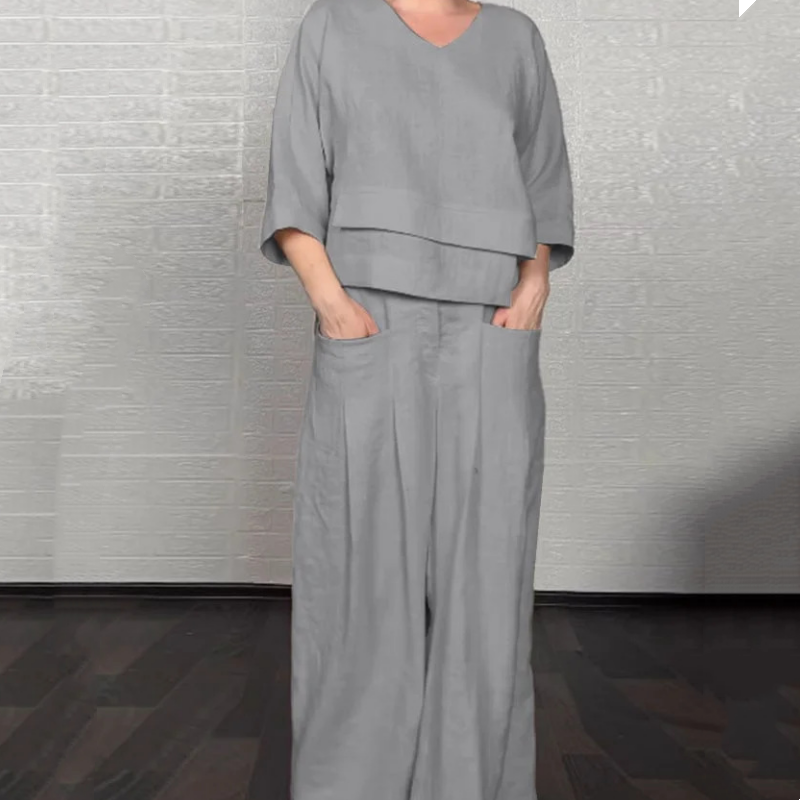 TRAJE MINIMALISTA DE DOS PIEZAS GRANDE