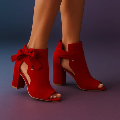 SANDALIAS DE TACÓN ELEGANTES